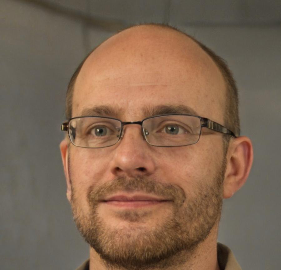 Kasper Lindholm reviewing trading algorithm code